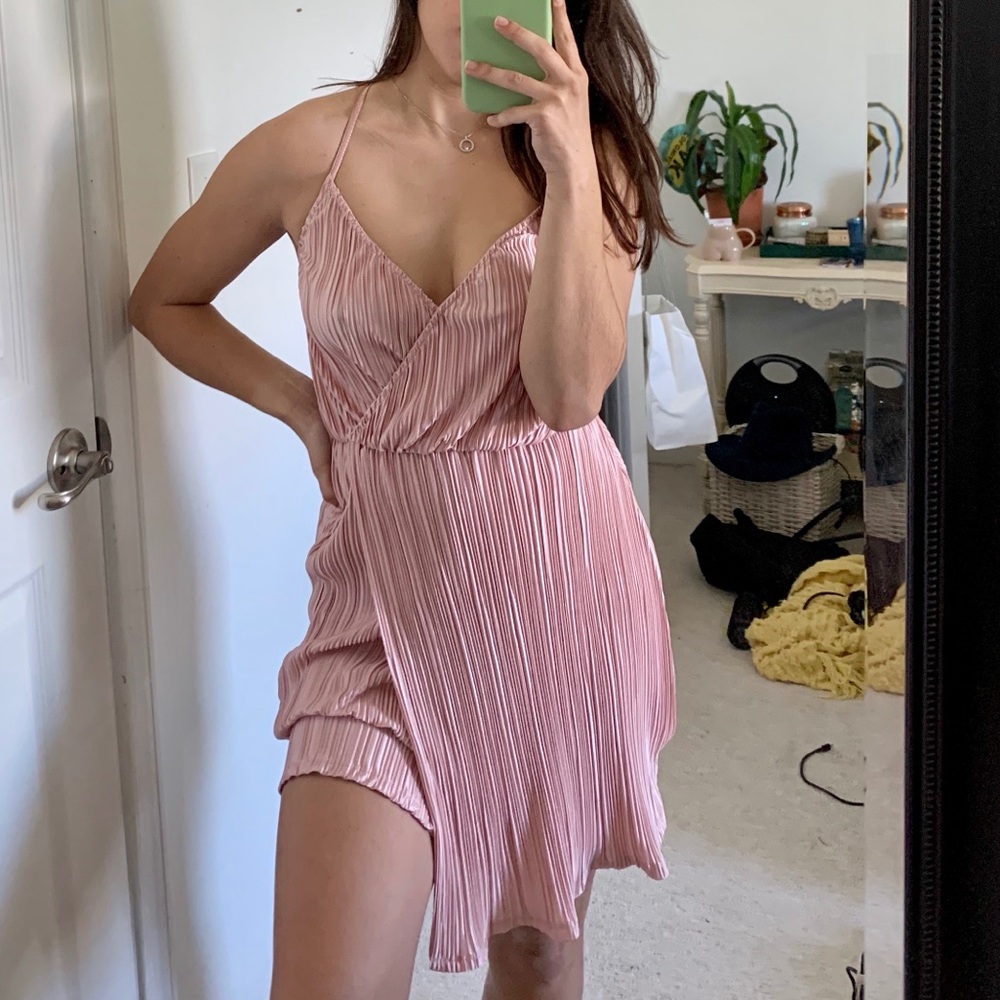 New Lord & Taylor Pink Mini Dress Small